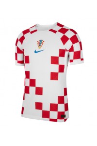 Kroatia Fotballdrakt Hjemme Klær VM 2022 Korte ermer